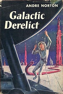 <i>Galactic Derelict</i> 1959 novel by Andre Norton