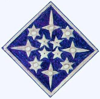 Gil-galad's heraldic device with stars on a blue field