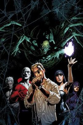 Textless cover of Justice League Dark #9 (July 2012), art by Ryan Sook