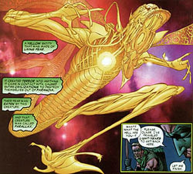 Parallax in Green Lantern: Rebirth #3. Art by Ethan Van Sciver.