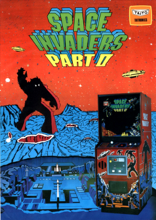 Space Invaders II qism promo flyer.png