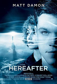 <i>Hereafter</i> (film) 2010 film by Clint Eastwood