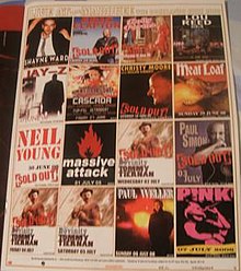 Selection of posters for the 2008 festival Live at the Marquee 2008 posters.JPG