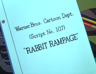<i>Rabbit Rampage</i> 1955 film by Chuck Jones