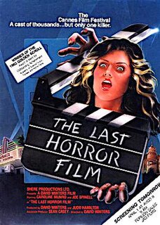 <i>The Last Horror Film</i> 1982 film by David Winters