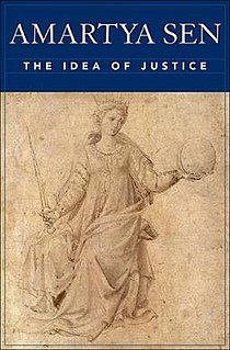 <i>The Idea of Justice</i> 2009 book by Amartya Sen