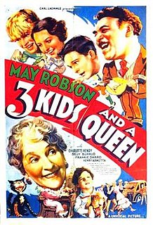 <i>Three Kids and a Queen</i> 1935 film by Edward Ludwig