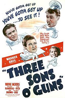 <i>Three Sons o Guns</i> 1941 film by Benjamin Stoloff