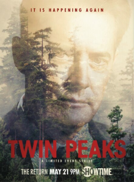 Poster featuring Kyle MacLachlan as Dale Cooper