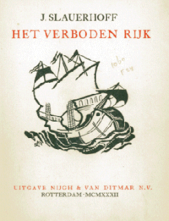 <i>Het verboden rijk</i> book by J. Slauerhoff