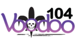 "Voodoo 104" logo (2011-2017) Voodoo 104.png