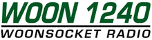 Logo before translator sign on WOON-AM logo.PNG