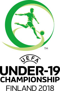 Logo dei Campionati Europei UEFA Under 19 2018.svg