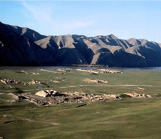 <span class="mw-page-title-main">Ai-Khanoum</span> Ruined Hellenistic city in Afghanistan