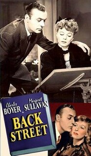 <i>Back Street</i> (1941 film) 1941 film by Robert Stevenson