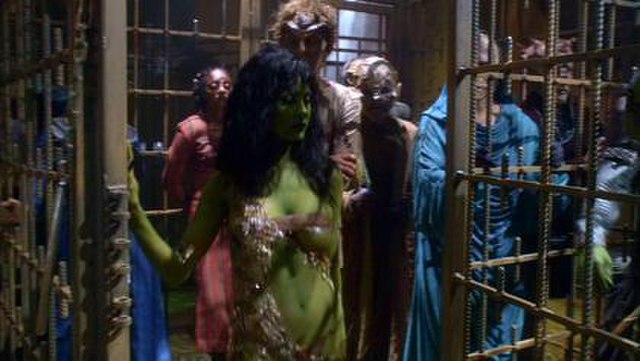 The crew attempt a rescue from The Orion slave markets