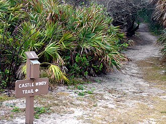 Castle Windy Trail in the park