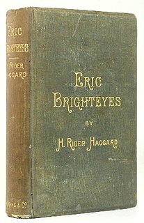 <i>Eric Brighteyes</i> 1890 novel by H. Rider Haggard