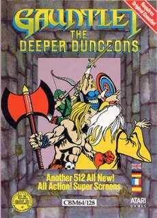 <i>Gauntlet: The Deeper Dungeons</i> 1987 video game expansion pack