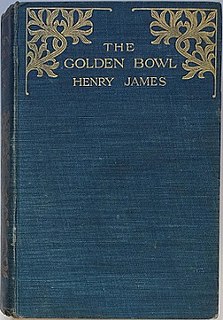 <i>The Golden Bowl</i> novel by Henry James, on interrelationships between a father and daughter and their respective spouses, and their marriages and adulteries