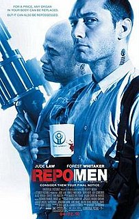 <i>Repo Men</i> 2010 film by Miguel Sapochnik