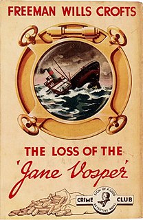 <i>The Loss of the Jane Vosper</i> 1936 novel