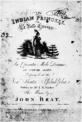 <i>The Indian Princess</i> (play) Play written by James Nelson Barker