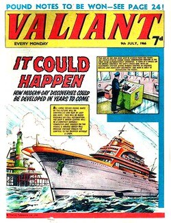 The cover of Valiant, dated 9 July 1966.