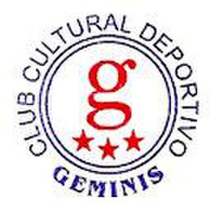 Clube Cultural Deportivo GÃ©minis - Imagem: Cultural GÃ©minis