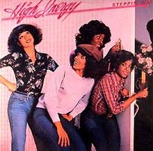 High Inergy-Steppin 'Out' альбомының мұқабасы 1978.jpg