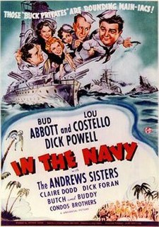 <i>In the Navy</i> (film) 1941 American film directed by Arthur Lubin