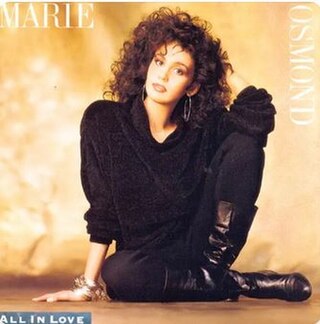 <i>All in Love</i> 1988 studio album by Marie Osmond