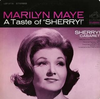 <i>A Taste of "Sherry!"</i> 1967 studio album by Marilyn Maye