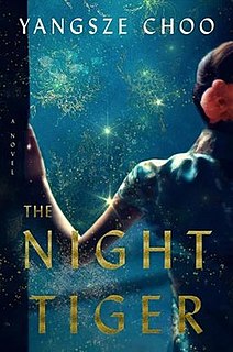 <i>The Night Tiger</i> 2019 Yangsze Choo novel