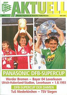 1993 DFB-Supercup Football match