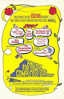 <i>And Now for Something Completely Different</i> 1971 British film