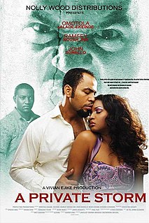 <i>A Private Storm</i> 2010 Nigerian film