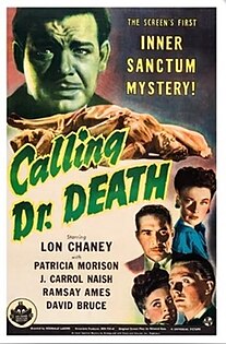 <i>Calling Dr. Death</i> 1943 film by Reginald Le Borg