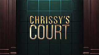 <i>Chrissys Court</i> American comedy court show on Quibi and The Roku Channel