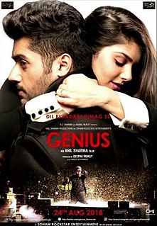 <i>Genius</i> (2018 Hindi film) 2018 film directed by Anil Sharma