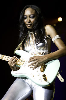 Malina Moye treedt op in de Star of the Desert Arena, Las Vegas, Nevada in 2009