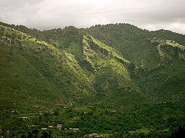 Margalla Hills در اسلام آباد ، پاکستان (2006) .jpg
