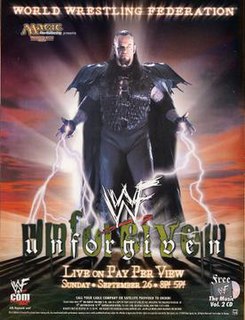 Unforgiven (1999) 1999 World Wrestling Federation pay-per-view event