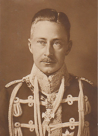 <span class="mw-page-title-main">Wilhelm, German Crown Prince</span> German crown prince and general