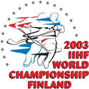 2003 IIHF World Championship logo.svg