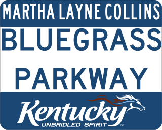 <span class="mw-page-title-main">Bluegrass Parkway</span> Highway in Kentucky