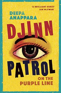 <i>Djinn Patrol on the Purple Line</i> 2020 novel by Deepa Anappara