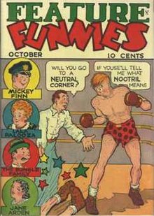 The first issue of Feature Funnies. FeatureFunnies1.JPG