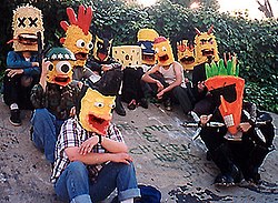 Joe and the Chicken Heads, as they appeared in 1998 JoeandtheChickenHeads.jpg