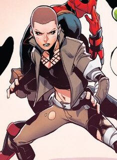 Negasonic Teenage Warhead character from Marvel Comics